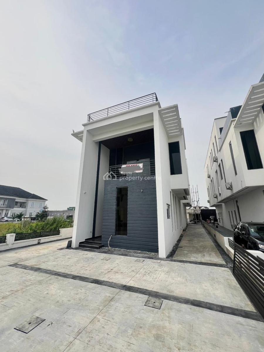 5-bedroom Fully Detached House + 2-bedroom Office/condo, Osapa London, Lekki, Lagos, Detached Duplex for Sale