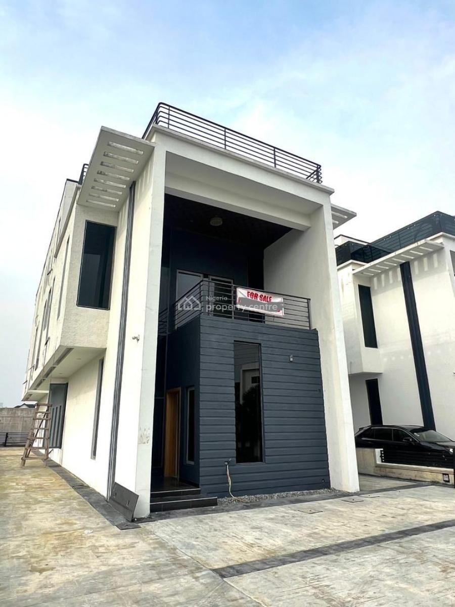 5-bedroom Fully Detached House + 2-bedroom Office/condo, Osapa London, Lekki, Lagos, Detached Duplex for Sale