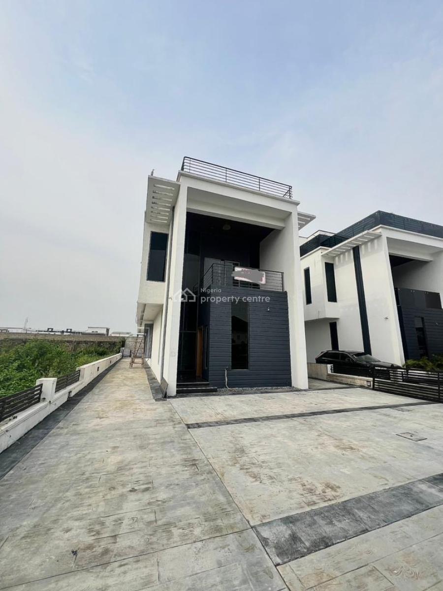 5-bedroom Fully Detached House + 2-bedroom Office/condo, Osapa London, Lekki, Lagos, Detached Duplex for Sale