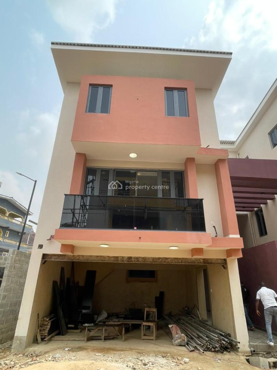 Newly Built and Well Furnished Spacious 4-bedroom Terrace Duplex, Adeniyi Jones, Ikeja, Lagos, Terraced Duplex for Sale