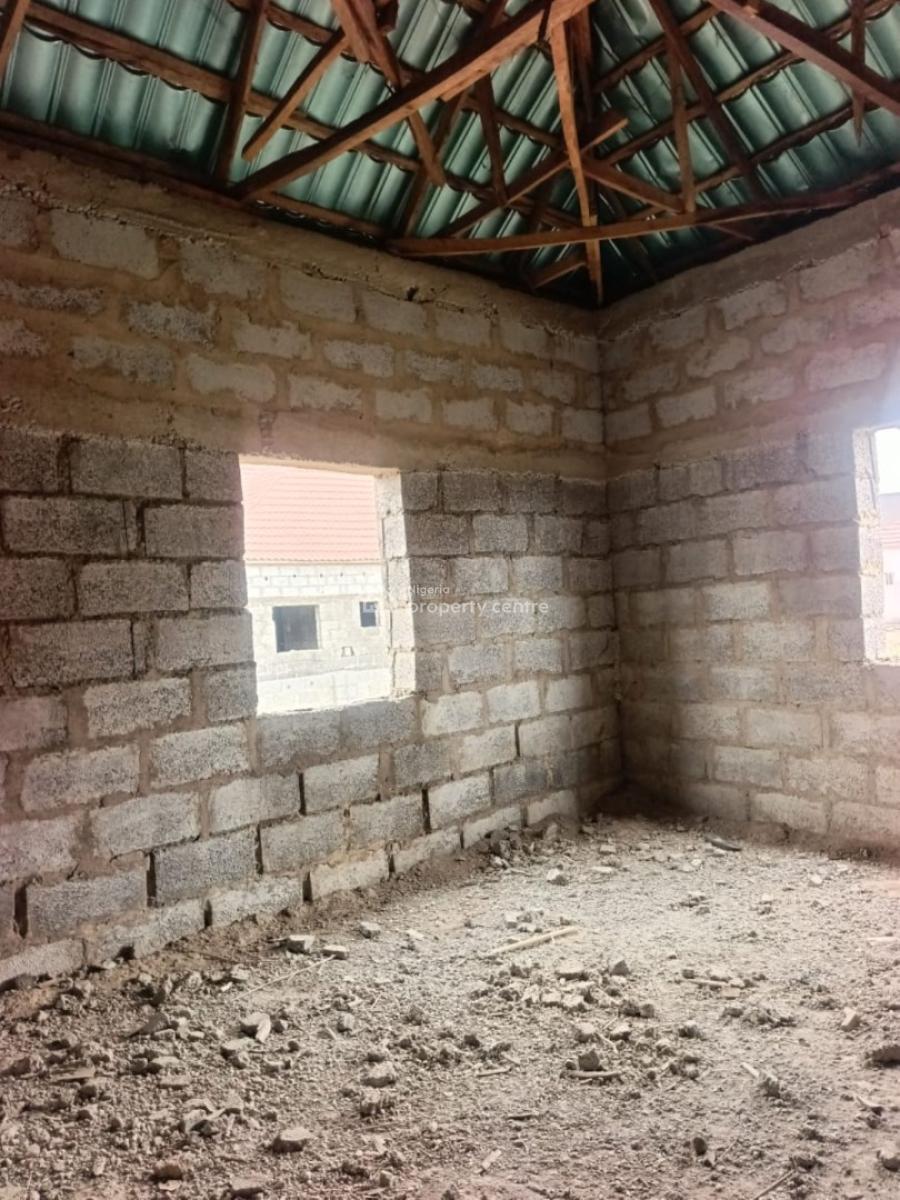 Luxury 2bedroom Semi-detach Bungalow Carcass in Lugbe -abuja, Lugbe District. Abuja - Nigeria., Fha (f.h.a), Lugbe District, Abuja, Semi-detached Bungalow for Sale