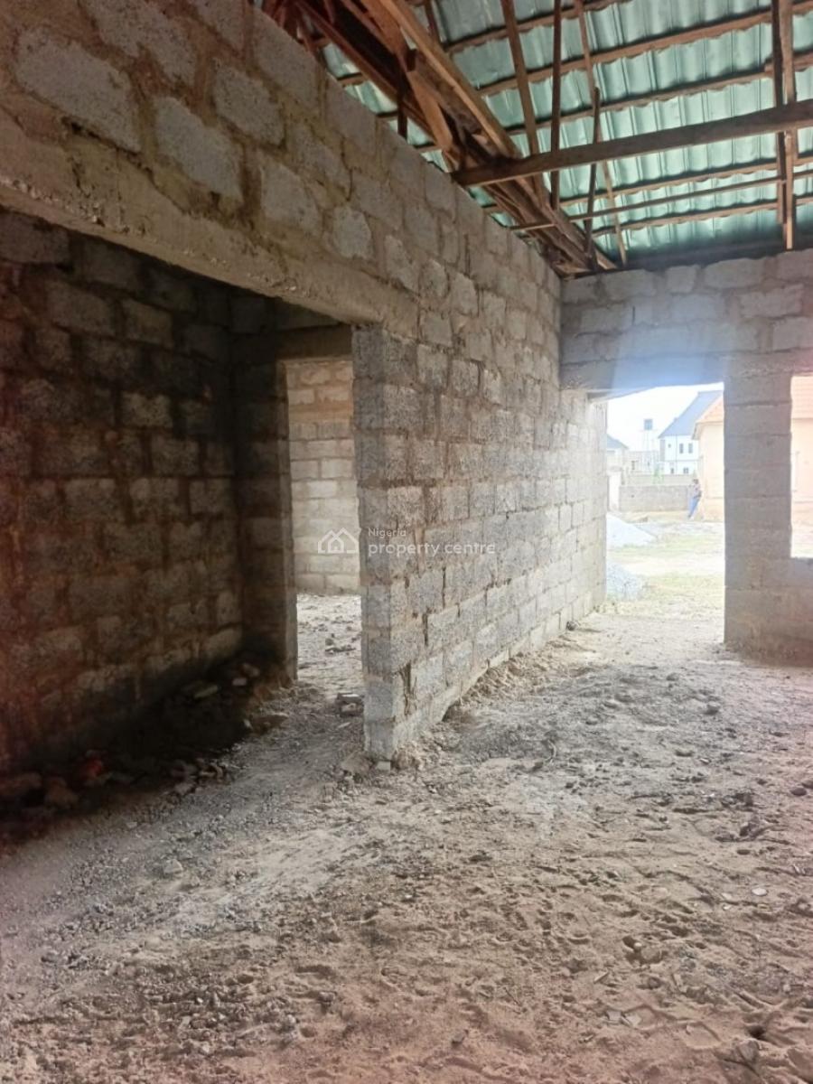 Luxury 2bedroom Semi-detach Bungalow Carcass in Lugbe -abuja, Lugbe District. Abuja - Nigeria., Fha (f.h.a), Lugbe District, Abuja, Semi-detached Bungalow for Sale