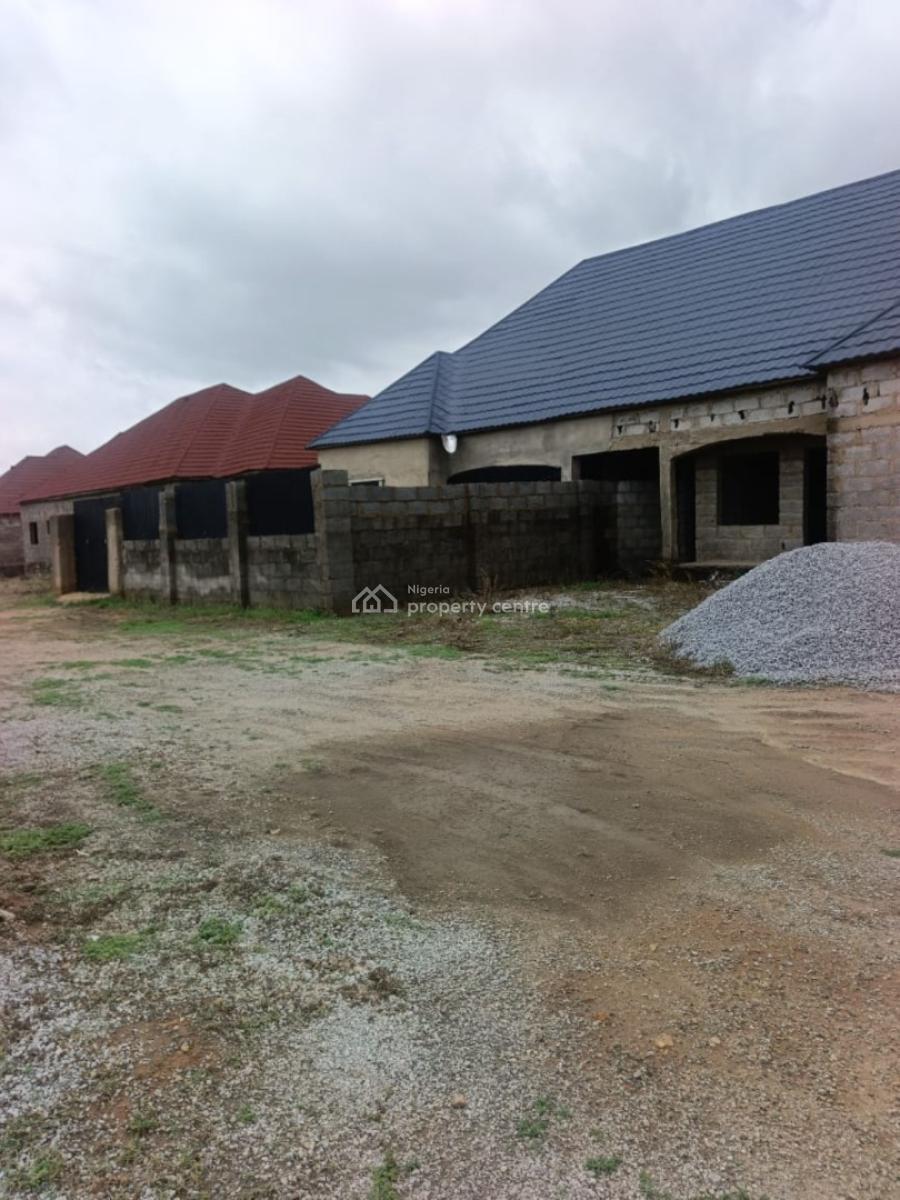 Luxury 2bedroom Semi-detach Bungalow Carcass in Lugbe -abuja, Lugbe District. Abuja - Nigeria., Fha (f.h.a), Lugbe District, Abuja, Semi-detached Bungalow for Sale