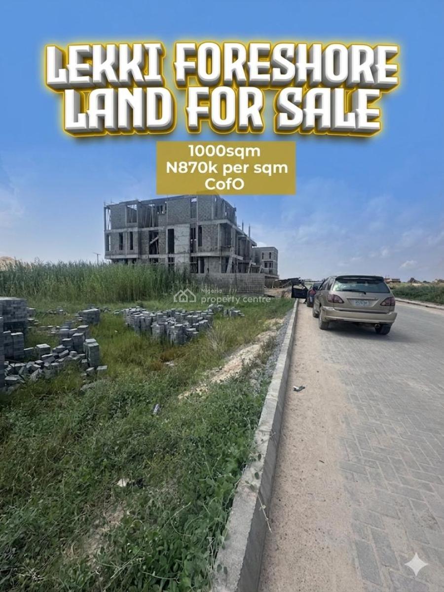 Premium Plots of Land Lekki Foreshore, Lekki Foreshore Lekki Phase1, Lekki Phase 1, Lekki, Lagos, Mixed-use Land for Sale