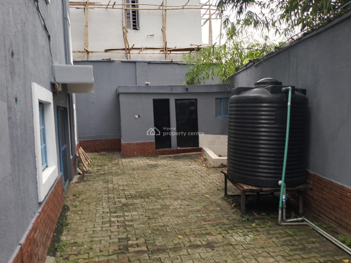 6 Bedroom Fully Detached Office  Duplex with 2 Rooms Bq, Adeniyi Jones Ikeja, Ikeja, Lagos, Office Space for Rent
