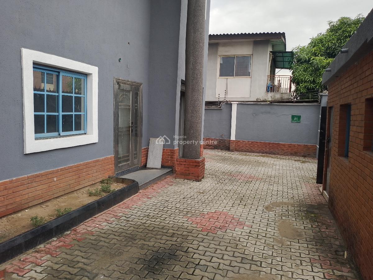 6 Bedroom Fully Detached Office  Duplex with 2 Rooms Bq, Adeniyi Jones Ikeja, Ikeja, Lagos, Office Space for Rent