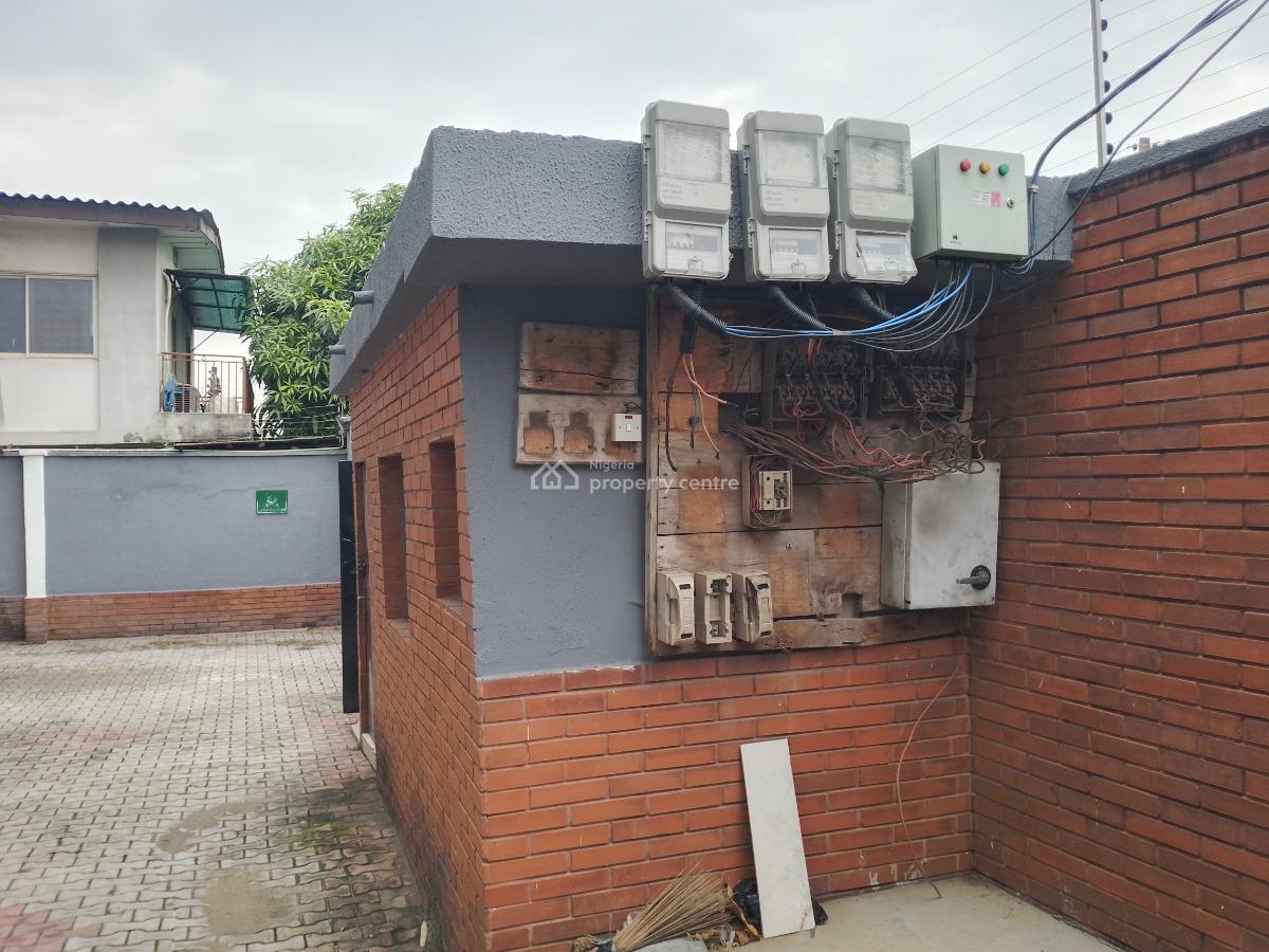 6 Bedroom Fully Detached Office  Duplex with 2 Rooms Bq, Adeniyi Jones Ikeja, Ikeja, Lagos, Office Space for Rent