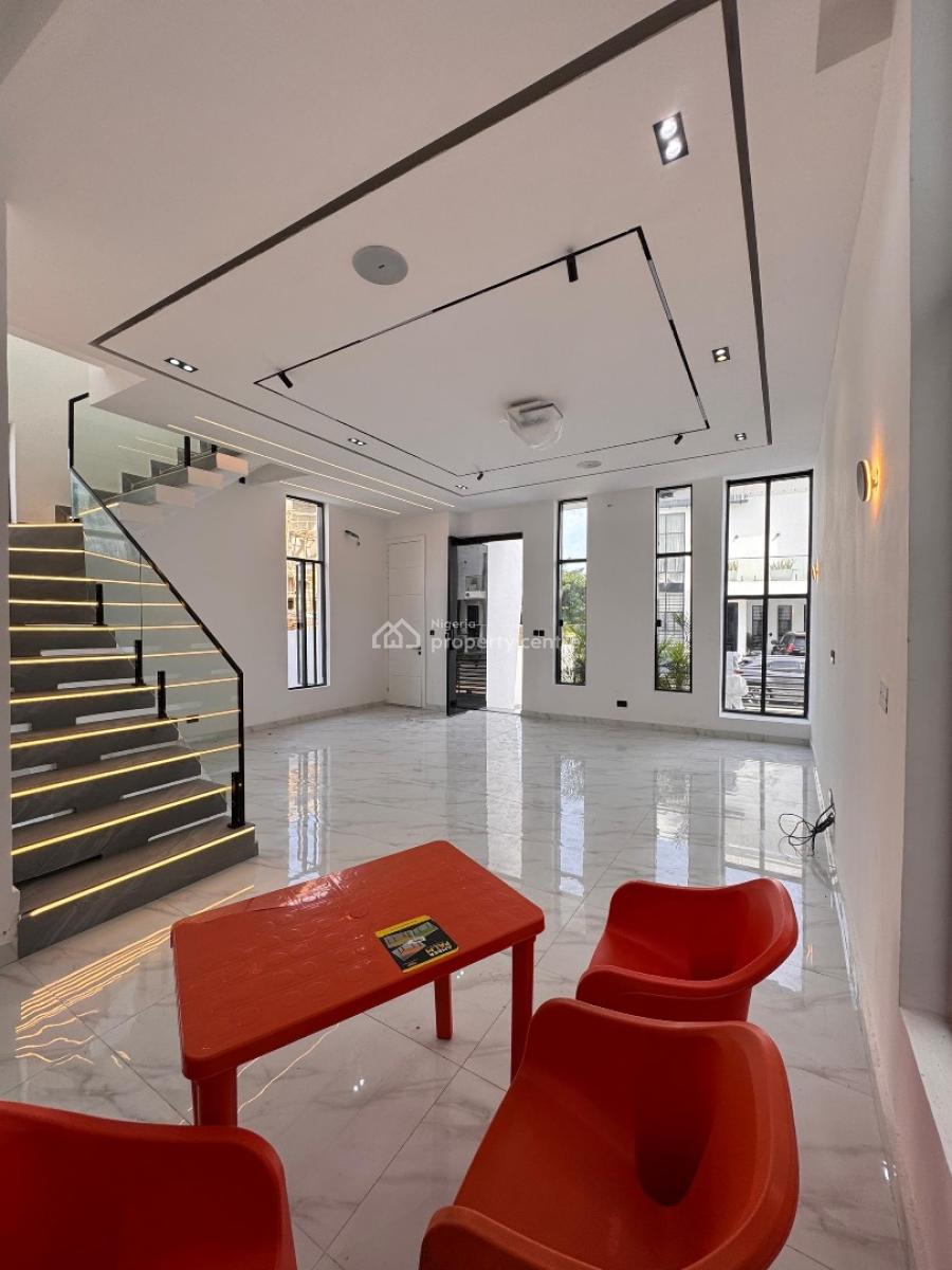 Contemporary 5-bedroom Luxury Detached Duplex, Chevron, Lekki, Lagos, Detached Duplex for Sale