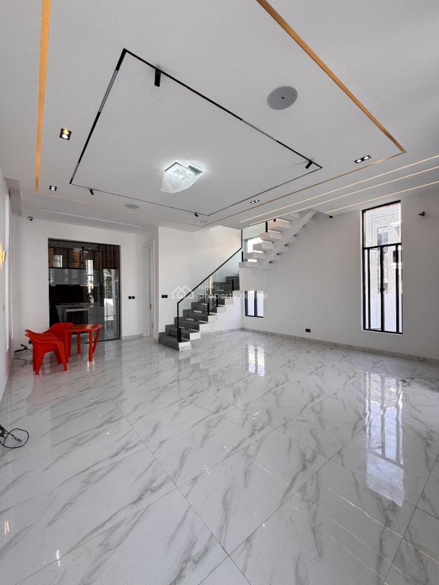 Contemporary 5-bedroom Luxury Detached Duplex, Chevron, Lekki, Lagos, Detached Duplex for Sale