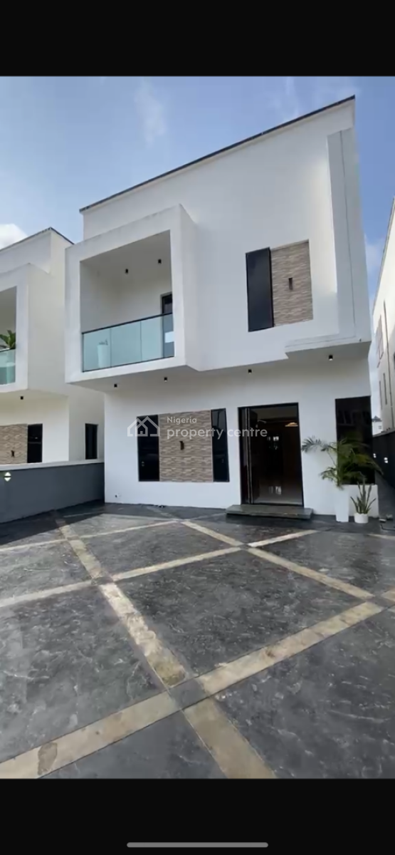 Brand New Luxury 4bedroom Duplex with a Bq, Peninsula Garden Estate, Behind Blenco, Opposite Sky Mall, Sangotedo, Ajah, Lagos, Detached Duplex for Rent