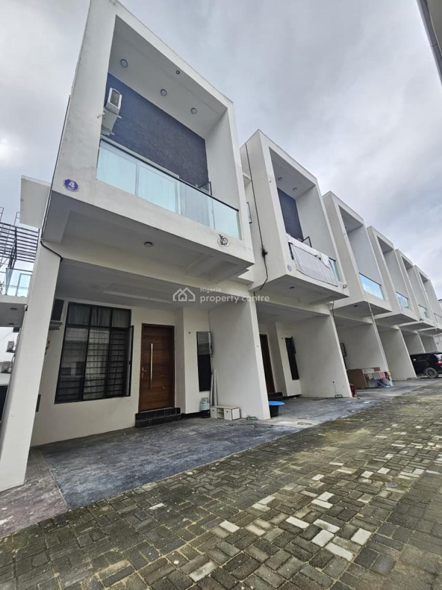 Affordable Luxury 4 Bedroom Terraced  Duplex with Bq, Ikota, Ikota, Lekki, Lagos, Terraced Duplex for Sale