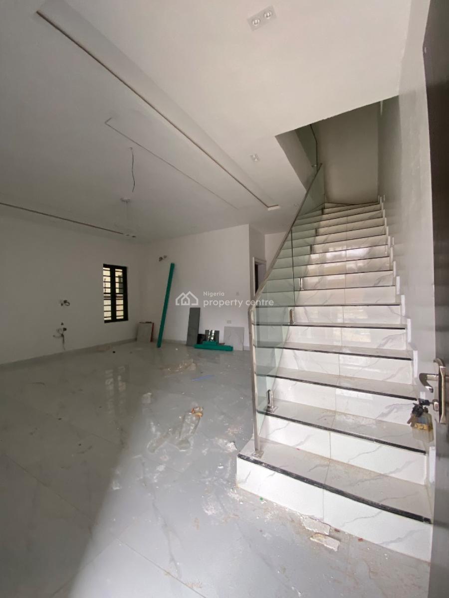 4bedroom Semi Detached with Bq, Gated Secure Estate By Blenco Supermarket, Sangotedo, Ajah, Lagos, Semi-detached Duplex for Sale