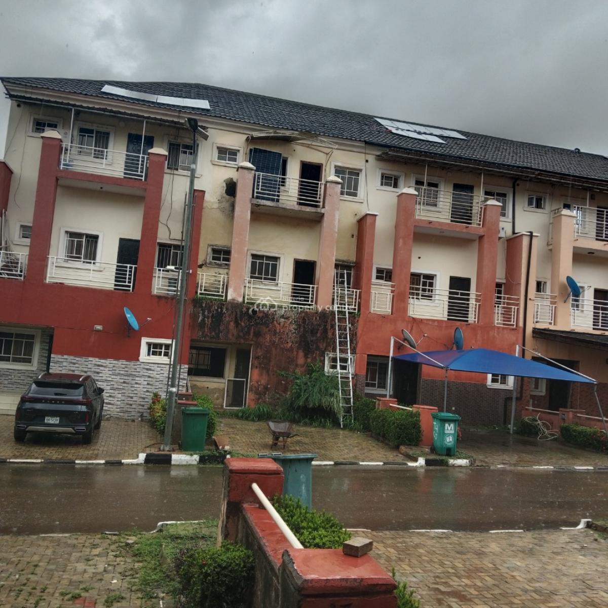 4 Bedroom Terrace Duplex Carcass, Shell Cooperative Estate, Gaduwa, Abuja, Terraced Duplex for Sale
