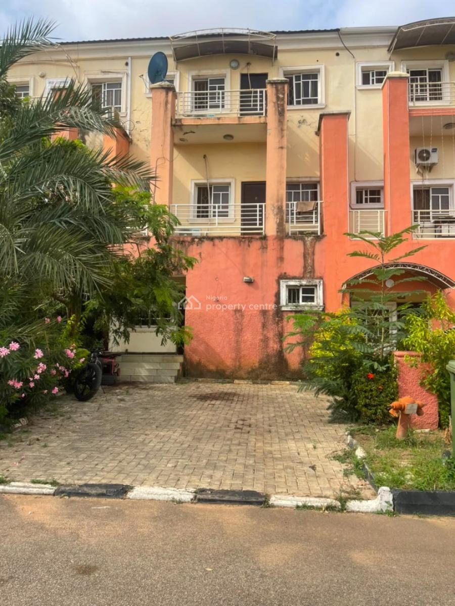 4 Bedroom Terrace Duplex Carcass, Shell Cooperative Estate, Gaduwa, Abuja, Terraced Duplex for Sale