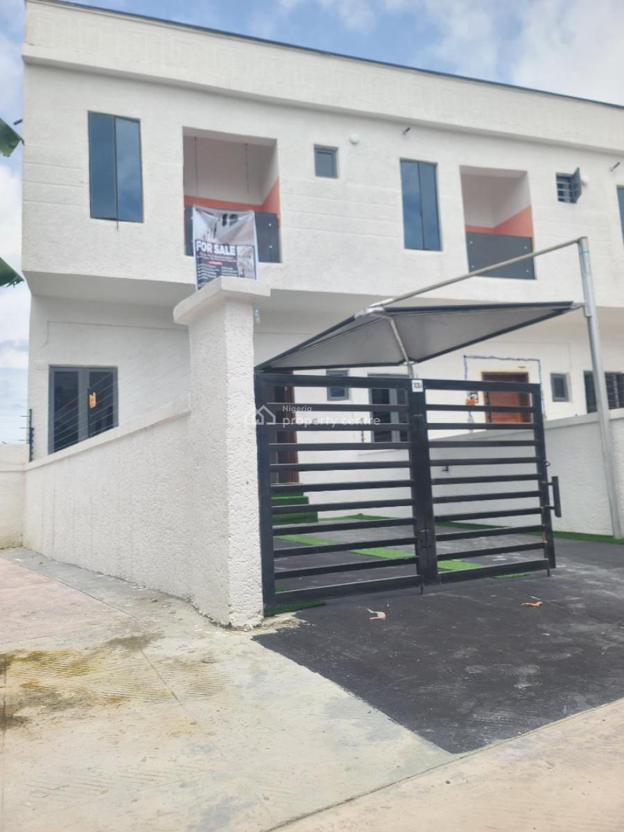 4bedroom Terrace Duplex with a Private Compound, Atlantic Layout Estate Extension, Ajah, Lagos, Terraced Duplex for Sale