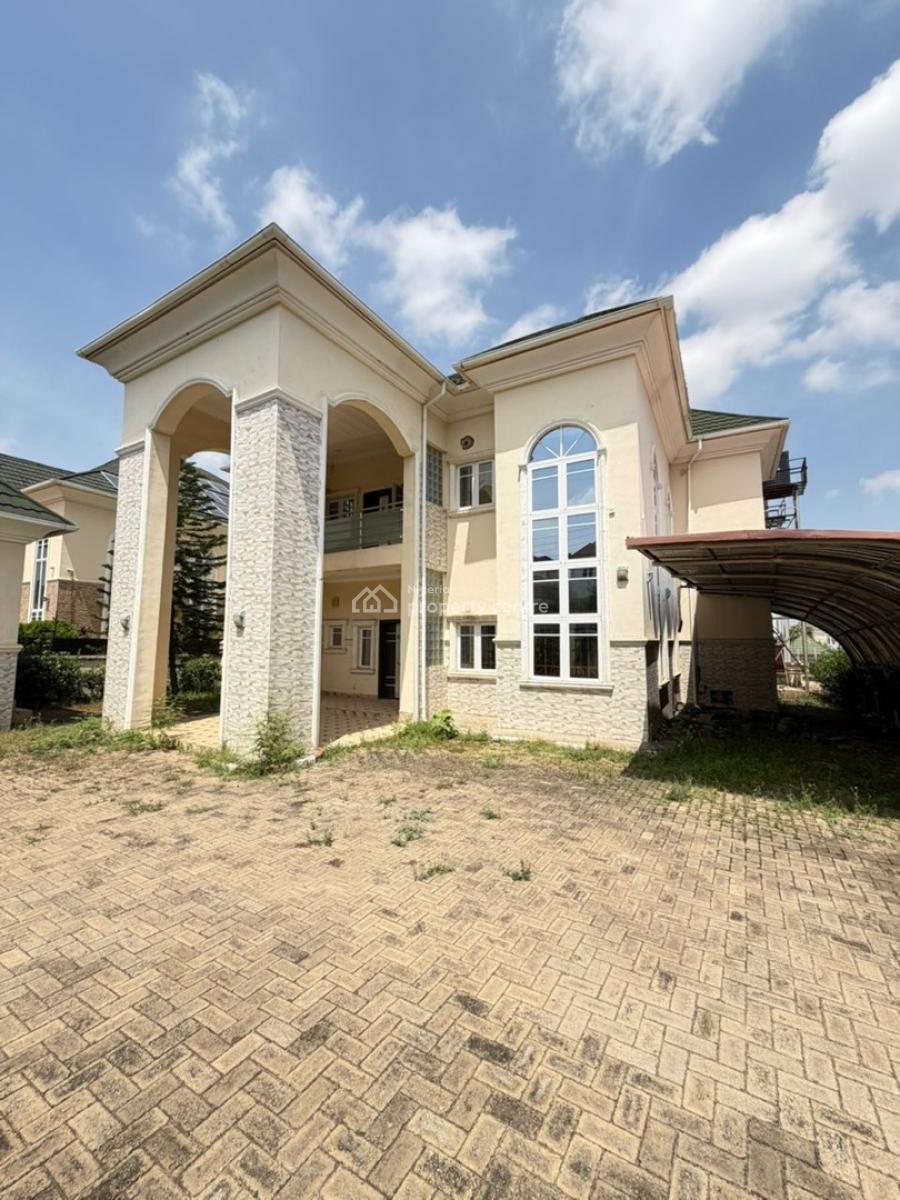 Luxurious 6 Bedroom Detached Duplex, Bq, Gate House in an Estate, Serene Neighborhood, Katampe, Abuja, Detached Duplex for Sale