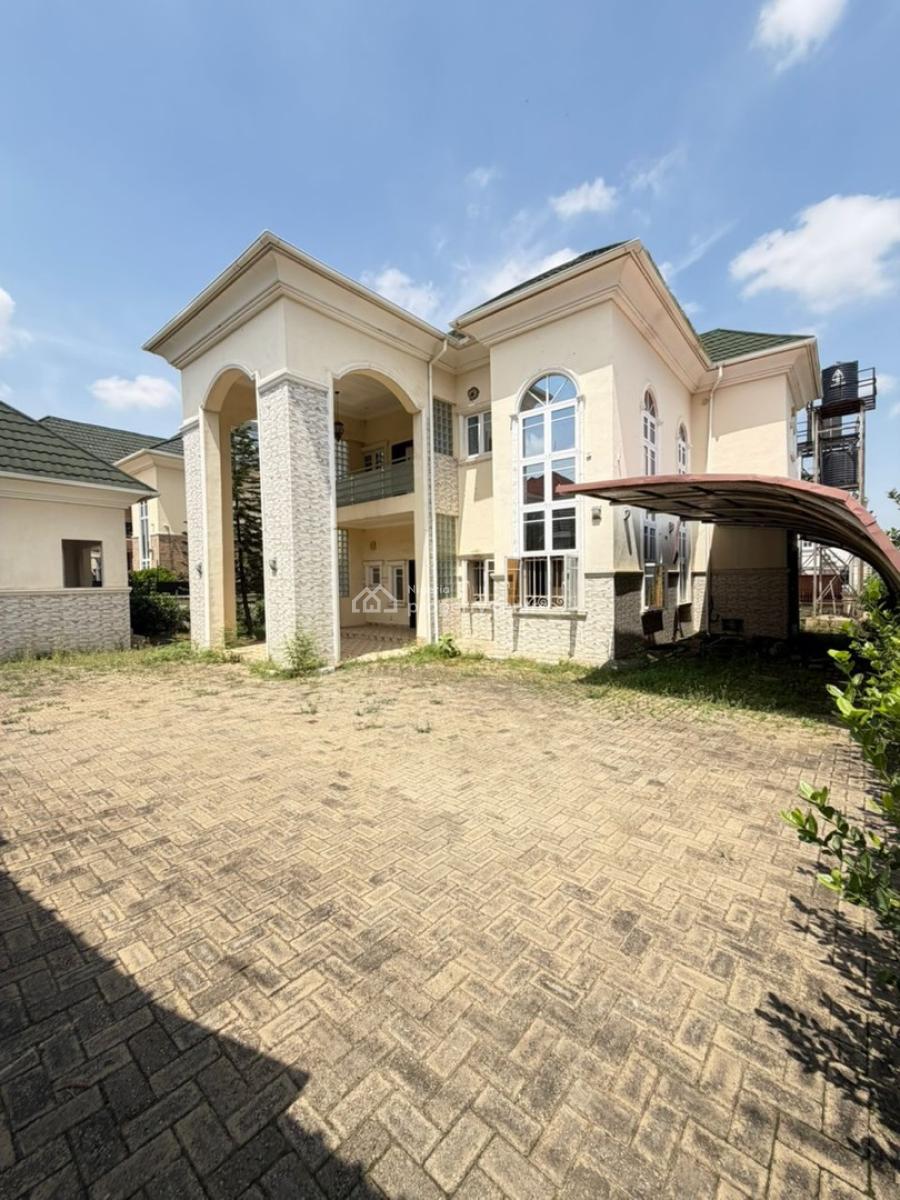 Luxurious 6 Bedroom Detached Duplex, Bq, Gate House in an Estate, Serene Neighborhood, Katampe, Abuja, Detached Duplex for Sale