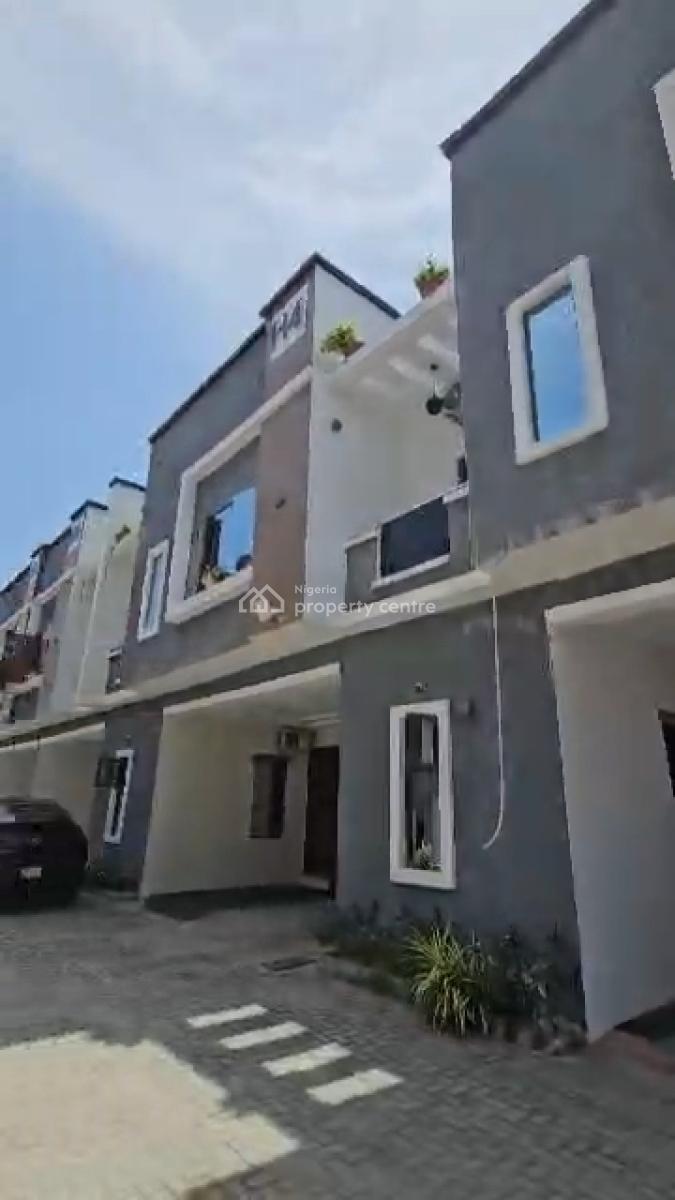 Luxury 4bedroom Terrace Duplex in an Estate, Ikota, Lekki, Lagos, Terraced Duplex for Sale