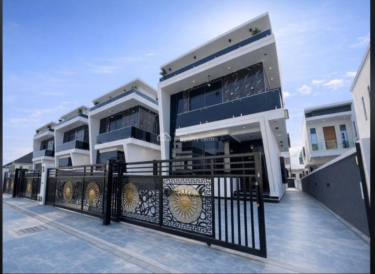 Luxury Built 5 Bedroom Fully Detached Duplex, Blenco Supermarket Sangotedo Ajah Lagos, Ajah, Lagos, Detached Duplex for Sale