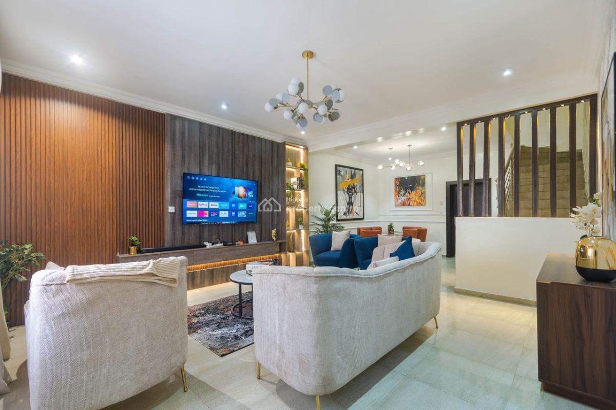 Luxury 4 Bedroom Duplex with Housekeeping and Gymnasium, Swimming Pool,snooker,wifi and Netflix, Ikate Elegushi, Lekki, Lagos, Flat / Apartment Short Let