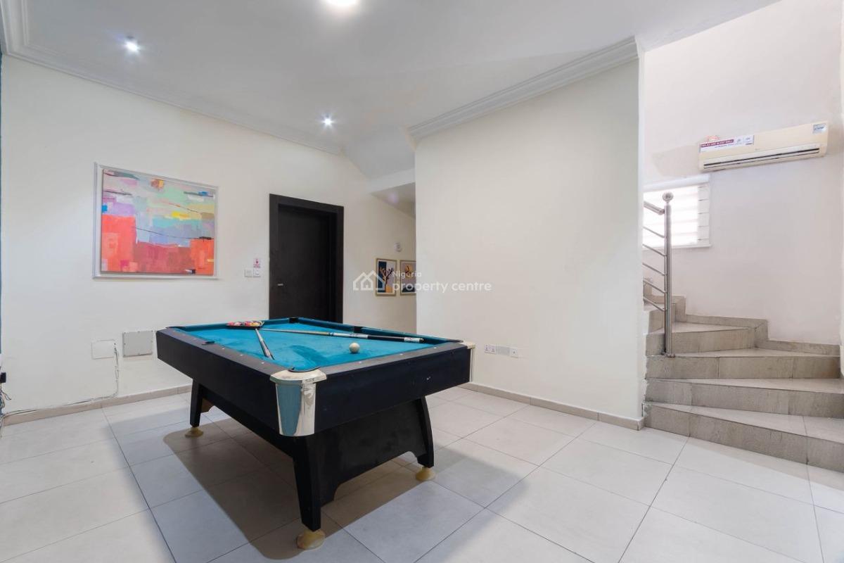 Luxury 4 Bedroom Duplex with Housekeeping and Gymnasium, Swimming Pool,snooker,wifi and Netflix, Ikate Elegushi, Lekki, Lagos, Flat / Apartment Short Let