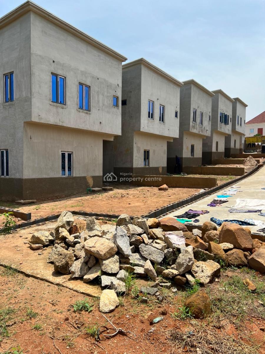 Four Bedroom Duplex with Bq in Serene Location, Apo, Abuja, Terraced Duplex for Sale