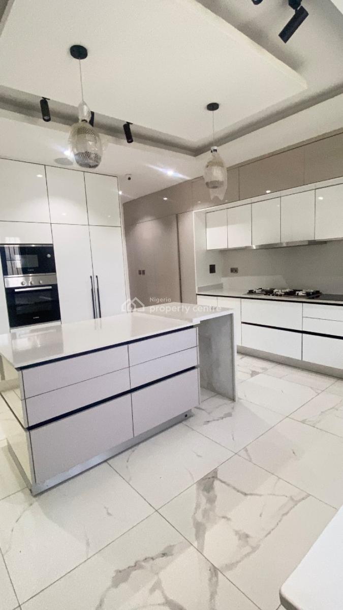 Automated and Well-fitted Sem-furnished Five Bedroom Duplex, Asokoro District, Abuja, Terraced Duplex for Sale
