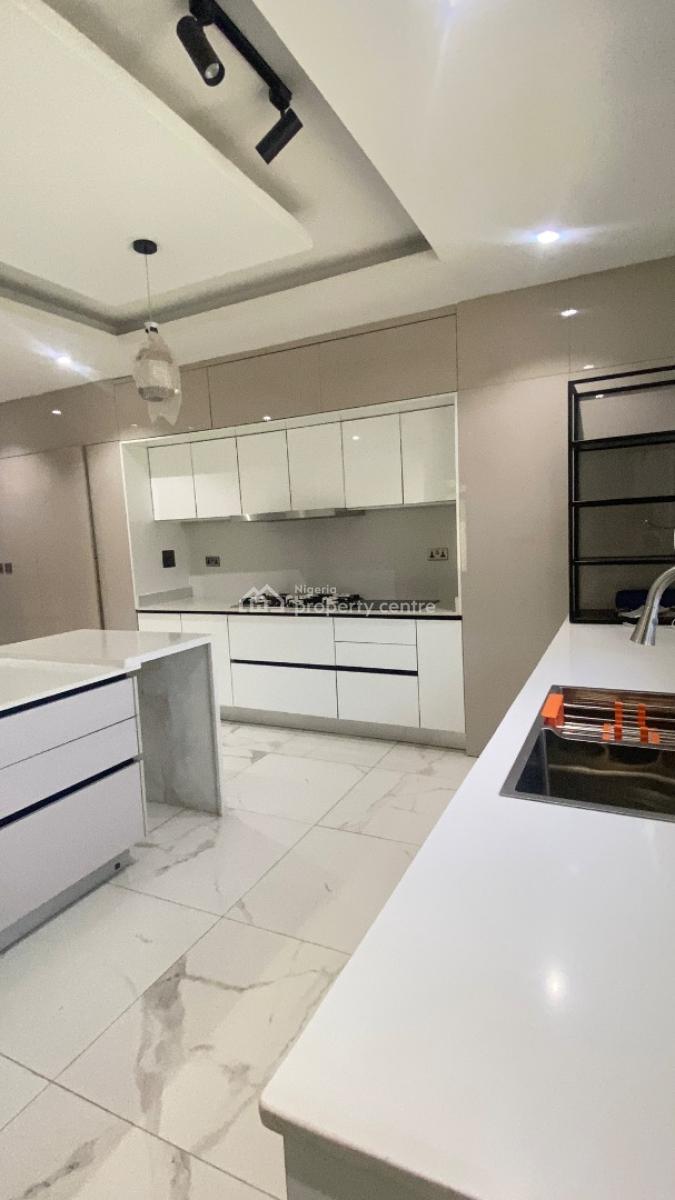 Automated and Well-fitted Sem-furnished Five Bedroom Duplex, Asokoro District, Abuja, Terraced Duplex for Sale
