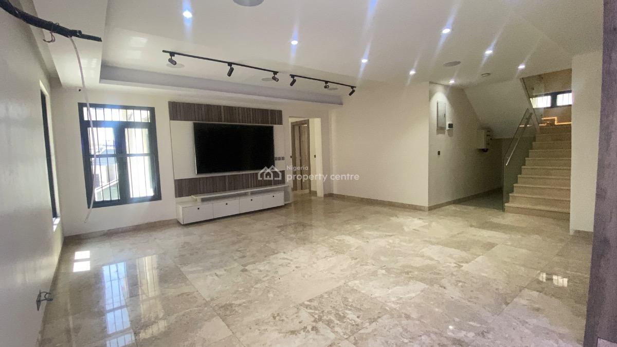 Automated and Well-fitted Sem-furnished Five Bedroom Duplex, Asokoro District, Abuja, Terraced Duplex for Sale