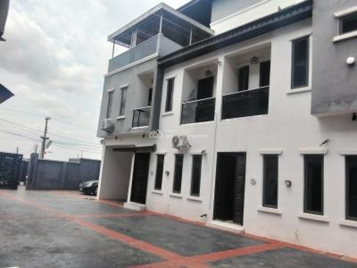 Brand New 4 Bedroom Terraced Duplex with a Room Bq at Magodo, Gra Phase 1, Magodo, Lagos, Terraced Duplex for Sale