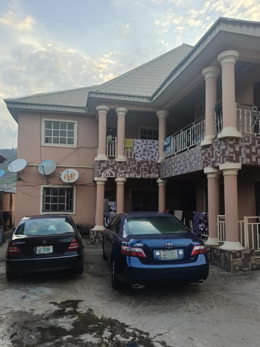 Just Out! Standard 2 Bedroom Apartment, Arab Road (inside a Mini Estate Close to The Tarred Road), Kubwa, Abuja, House for Rent