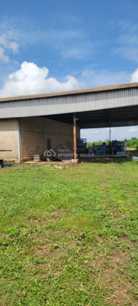 a Well Located Warehouse Within a Premises Semi Detached Warehouse, Singa Opp Sona Beverage Kami 40, Lagos- Abeokuta Expressway Joju, Sango Ota, Ogun, Warehouse for Rent