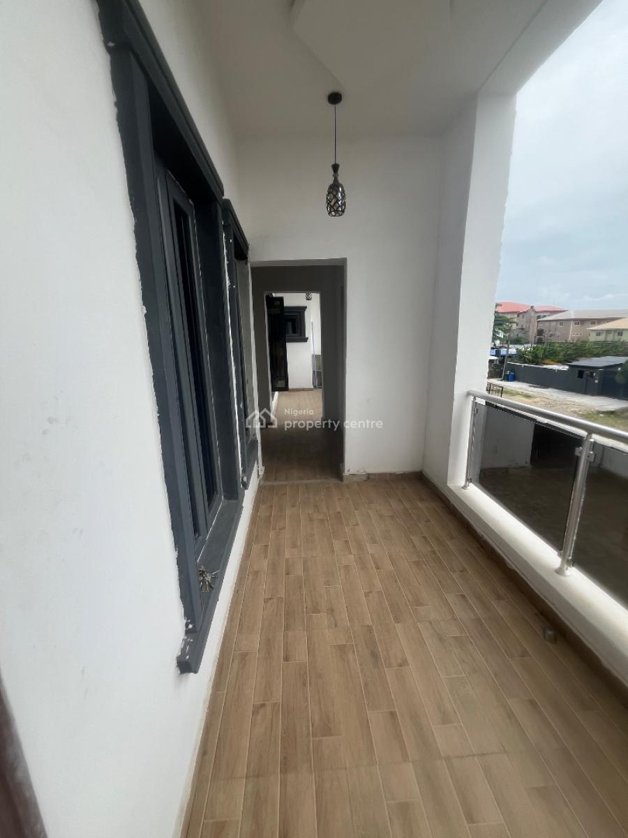 Brand New Beautiful Luxury 2bedroom Flat Upstairs in a Mini Estate, Mobil Road Ilaje, Ajah, Lagos, Flat / Apartment for Rent