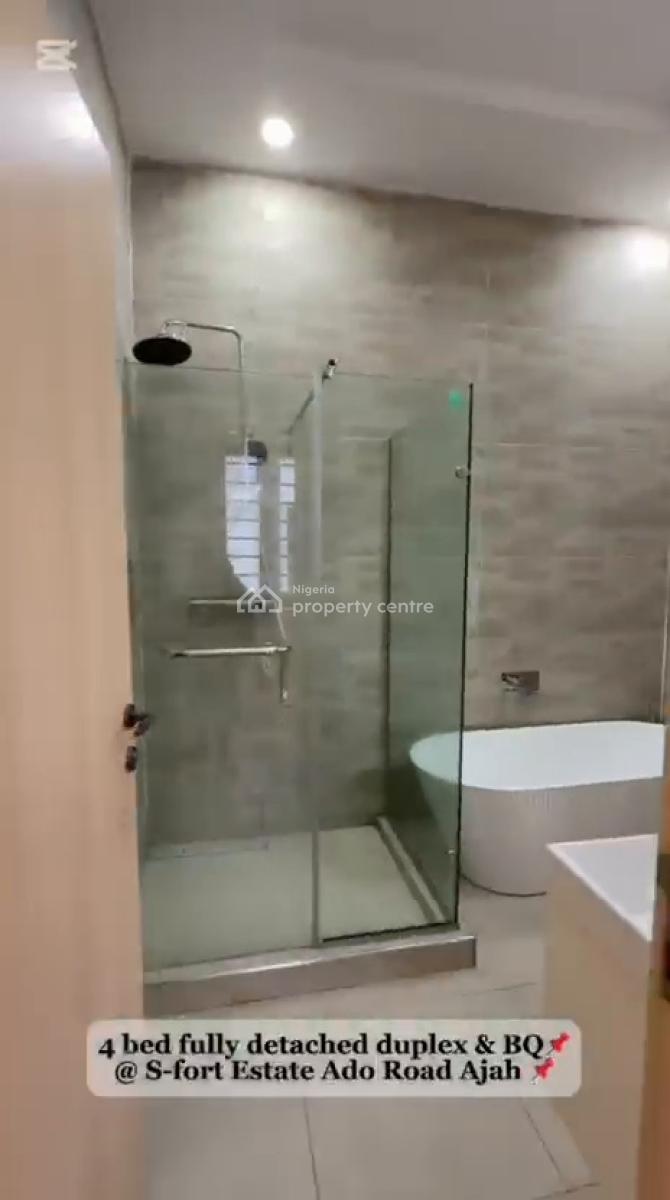 4 Bedrooms Fully Detached Duplex, All Rooms Ensuite with 1bedroom, S-forte, Ajah, Lagos, Ajah, Lagos, Detached Duplex for Sale