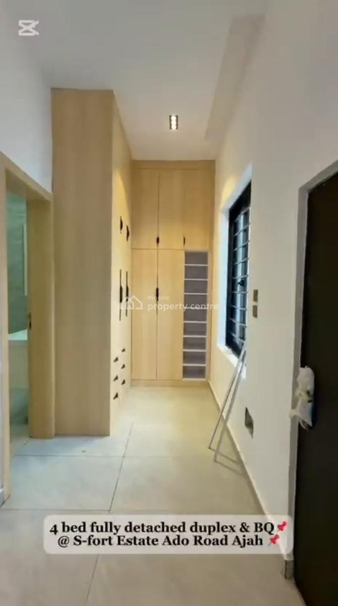 4 Bedrooms Fully Detached Duplex, All Rooms Ensuite with 1bedroom, S-forte, Ajah, Lagos, Ajah, Lagos, Detached Duplex for Sale
