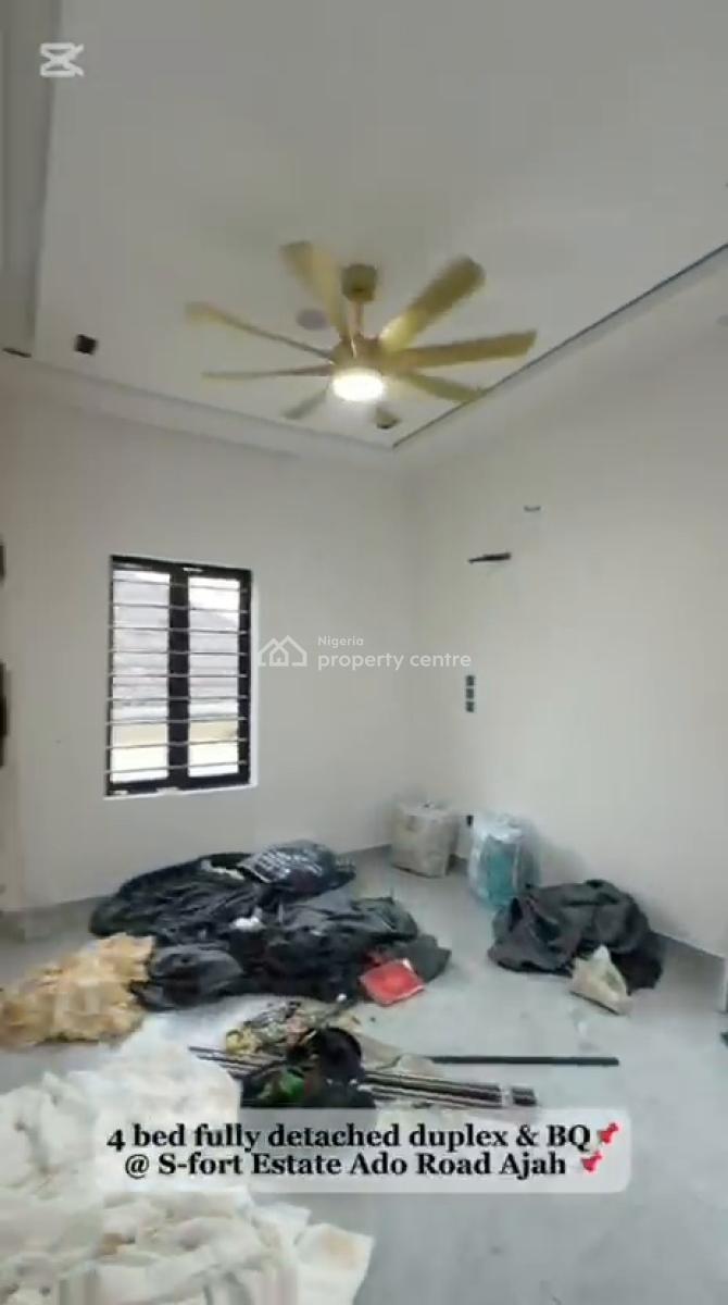 4 Bedrooms Fully Detached Duplex, All Rooms Ensuite with 1bedroom, S-forte, Ajah, Lagos, Ajah, Lagos, Detached Duplex for Sale