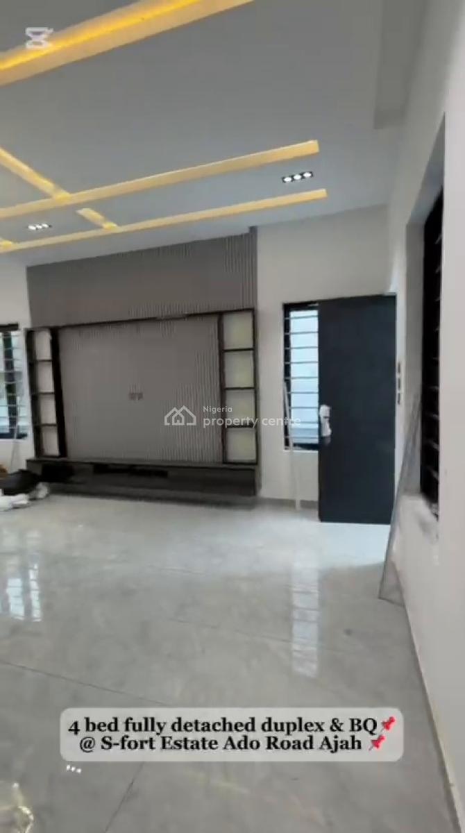 4 Bedrooms Fully Detached Duplex, All Rooms Ensuite with 1bedroom, S-forte, Ajah, Lagos, Ajah, Lagos, Detached Duplex for Sale