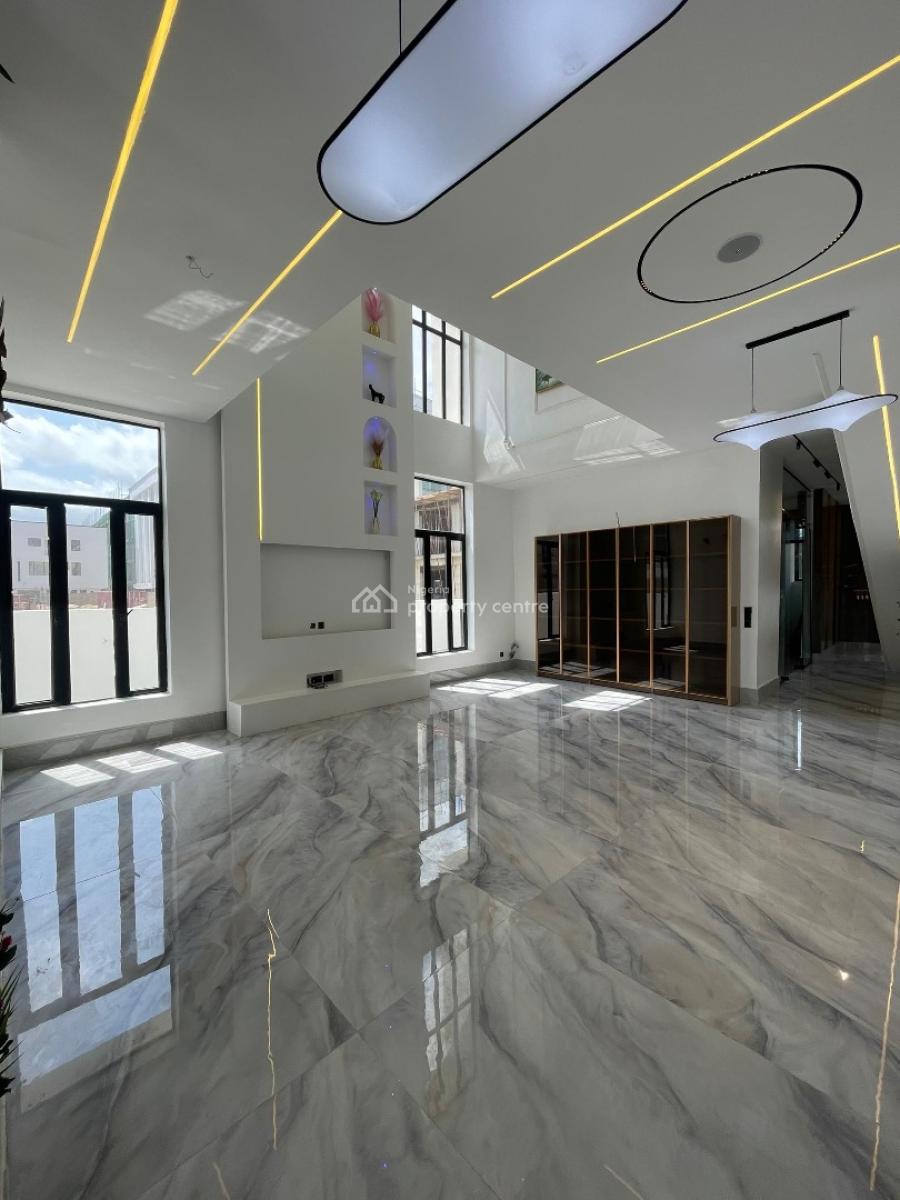 Contemporary 5 Bedroom Semi  Detached Duplex in an Estate, Lekki Phase 1, Lekki Phase 1, Lekki, Lagos, Semi-detached Duplex for Sale