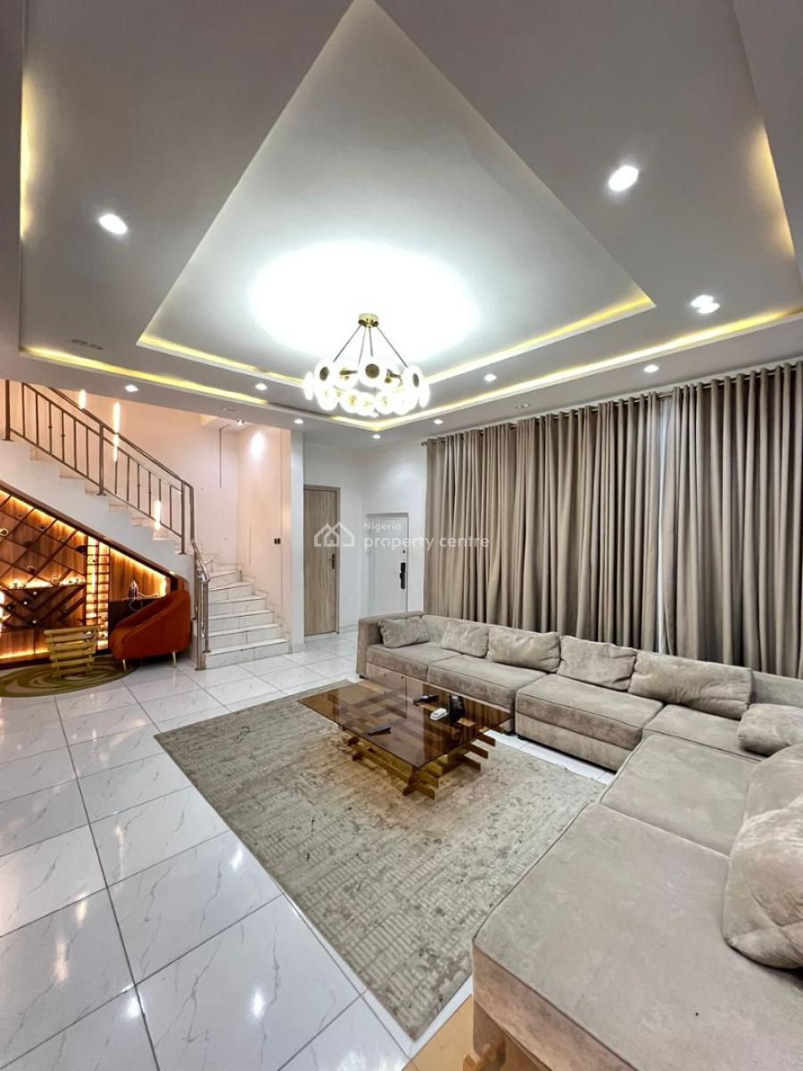 Classy Furnished 4 Bedroom Terrace Duplex with Bq, Orchid Lekki Lagos Nigeria, Lekki, Lagos, Terraced Duplex for Rent