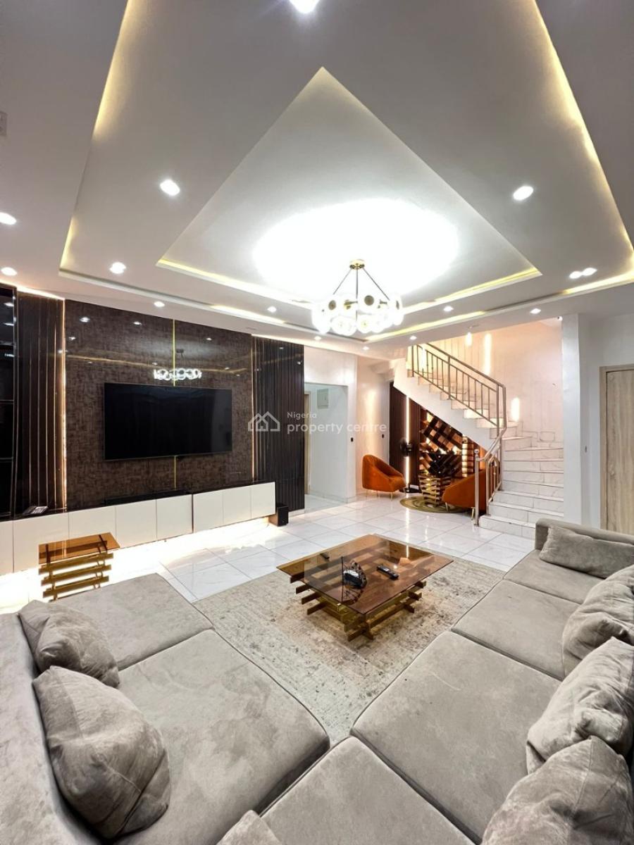 Classy Furnished 4 Bedroom Terrace Duplex with Bq, Orchid Lekki Lagos Nigeria, Lekki, Lagos, Terraced Duplex for Rent