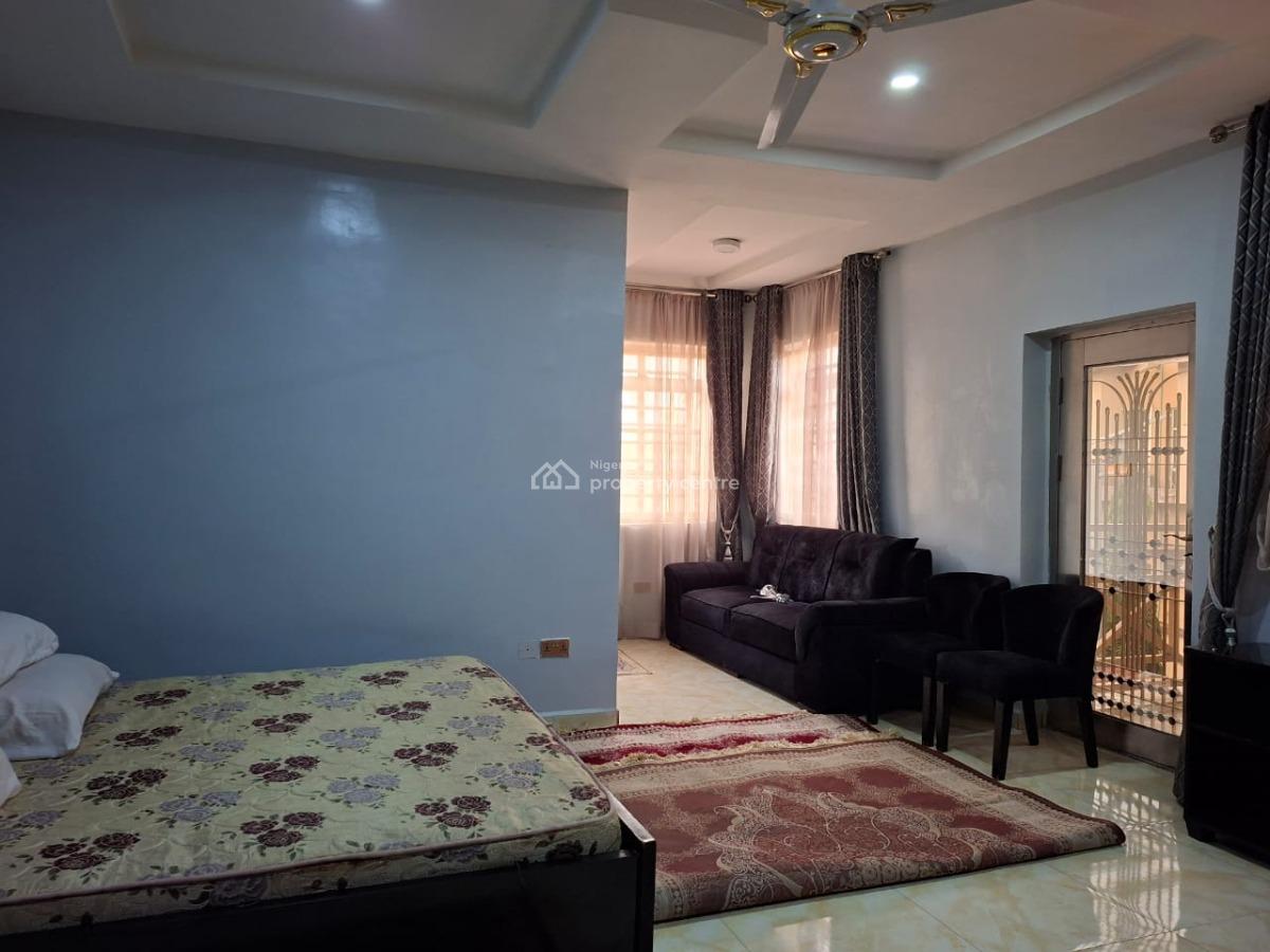 a Fully Furnished & Serviced 4-bedroom Semi-detached Duplex + 1bq, Off Ahmadu Bello Way., Mabushi, Abuja, Semi-detached Duplex for Rent