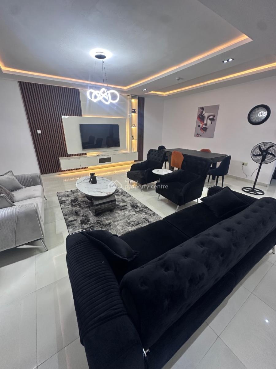 Furnished Luxury 3 Bedroom Flat with Excellent Facilities, 247 Power, Penthouse @davies Court Gated Estate, Ologolo, Lekki, Lagos, Flat / Apartment for Rent