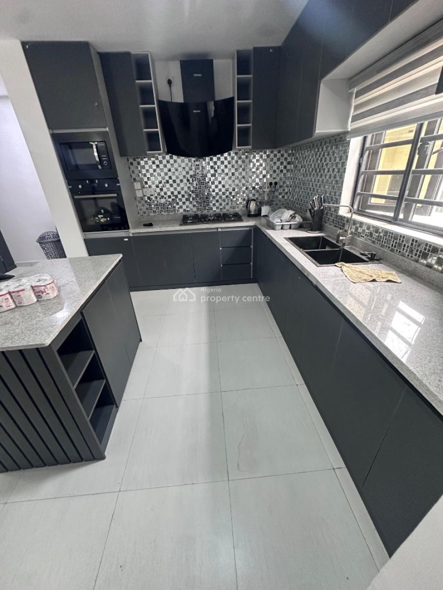 Furnished Luxury 3 Bedroom Flat with Excellent Facilities, 247 Power, Penthouse @davies Court Gated Estate, Ologolo, Lekki, Lagos, Flat / Apartment for Rent