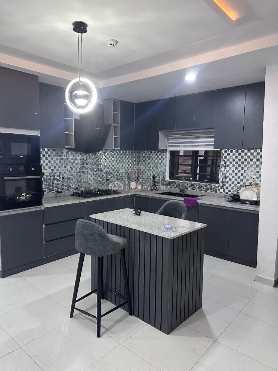 Furnished Luxury 2 Bedroom Penthouse Apartment, 24-7 Power Furnished @davies Court in a Gated Estate, Ologolo, Lekki, Lagos, Flat / Apartment for Rent