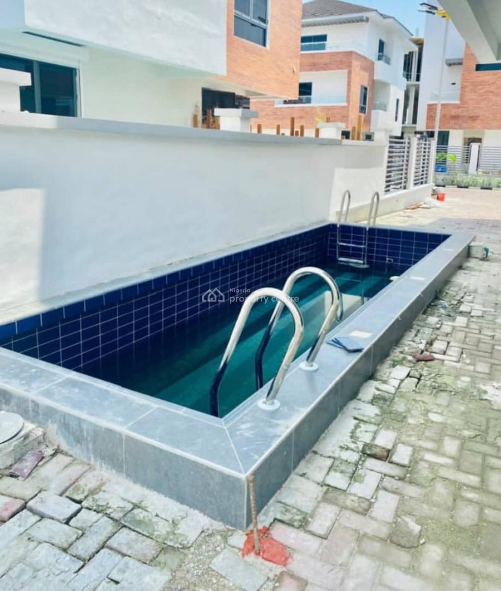 5 Bedroom Fully Detached Duplex with Bq Fitted Kitchen & Swimming Pool, Lekki Phase 1, Lekki, Lagos, Detached Duplex for Rent