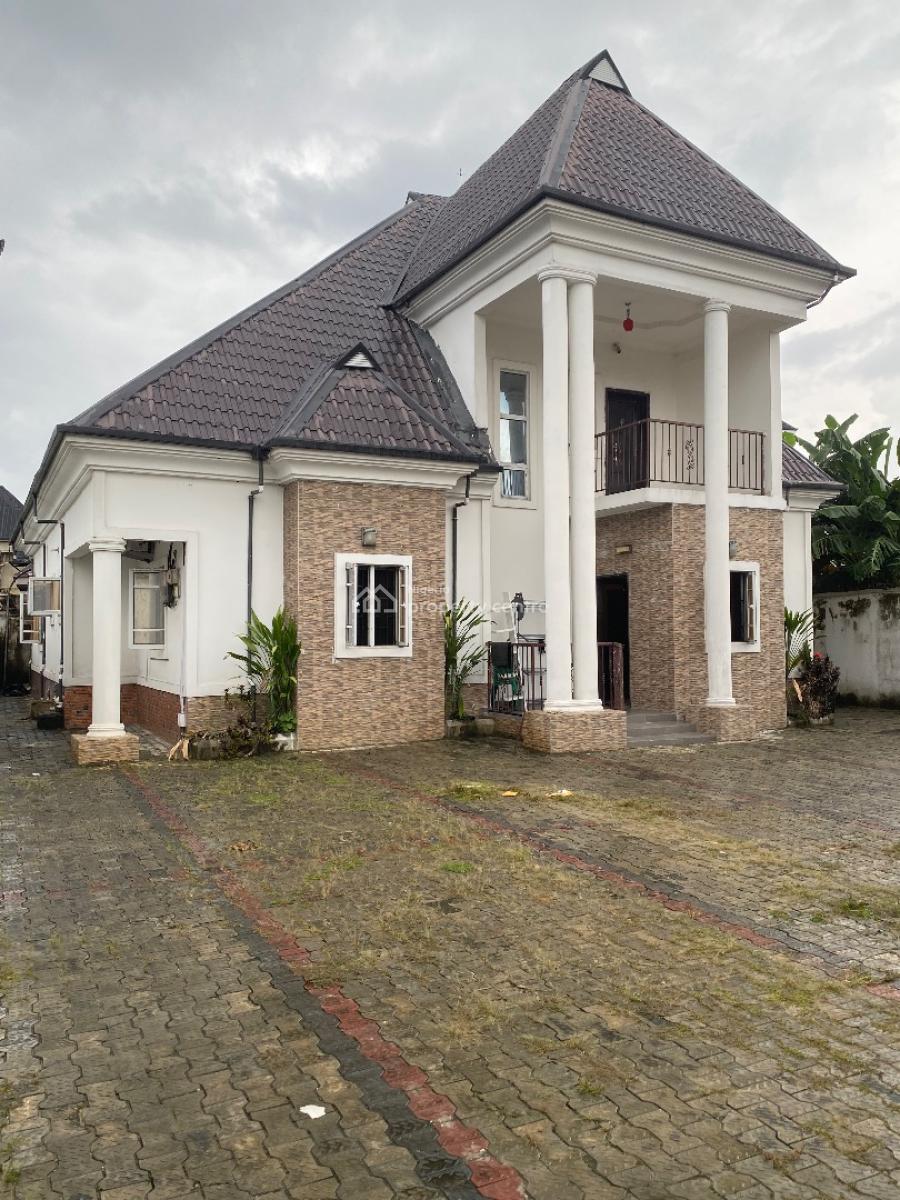 Well Located and Elegant Four (4) Bedroom Bungalow with Penthouse, Road F, New Road Extension, Off Ada George, Port Harcourt, Rivers, Semi-detached Bungalow for Sale