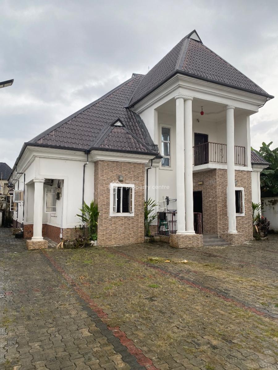 Well Located and Elegant Four (4) Bedroom Bungalow with Penthouse, Road F, New Road Extension, Off Ada George, Port Harcourt, Rivers, Semi-detached Bungalow for Sale
