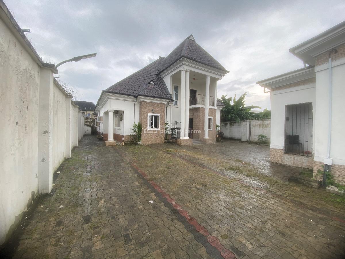 Well Located and Elegant Four (4) Bedroom Bungalow with Penthouse, Road F, New Road Extension, Off Ada George, Port Harcourt, Rivers, Semi-detached Bungalow for Sale
