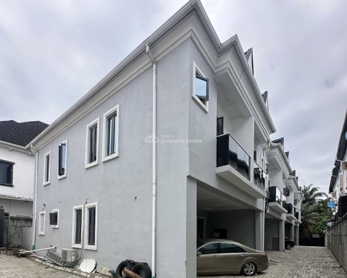 4 Bedroom Terrace Duplex, Chevron Toll Gate, Lekki, Lagos, Terraced Duplex for Rent