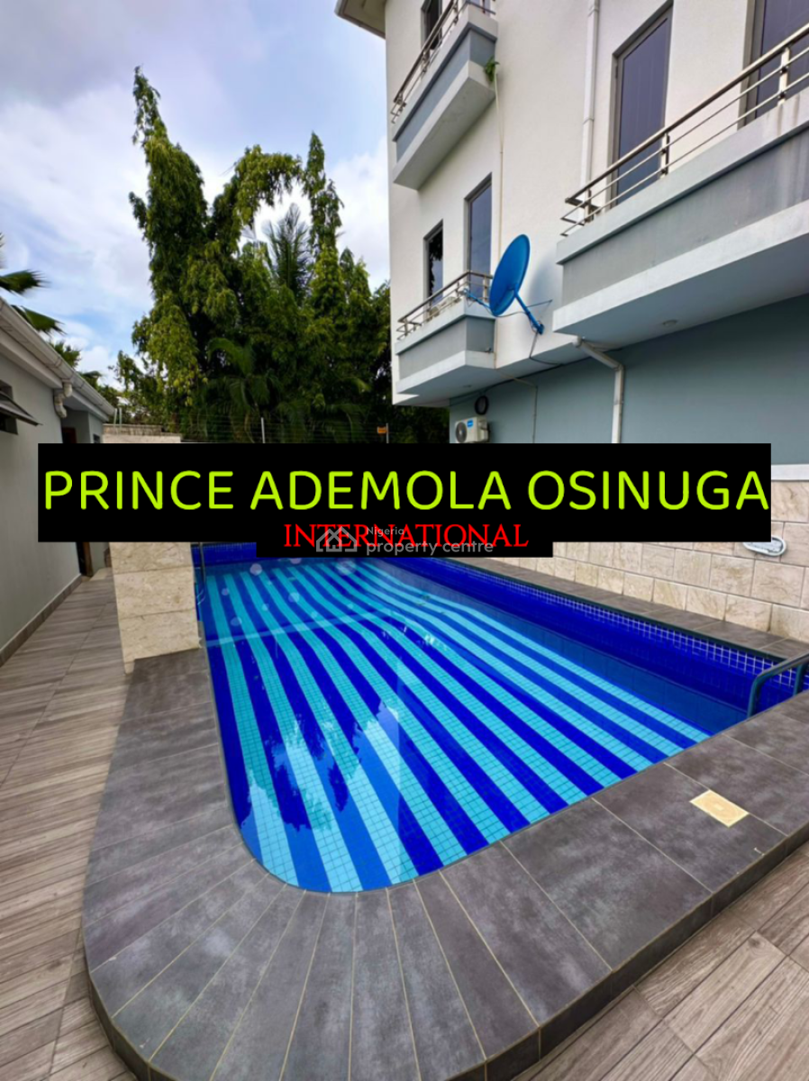 Luxury 4 Bedroom Terrace House + Bq+pool Etc, Old Ikoyi Lagos, Ikoyi, Lagos, Terraced Duplex for Sale